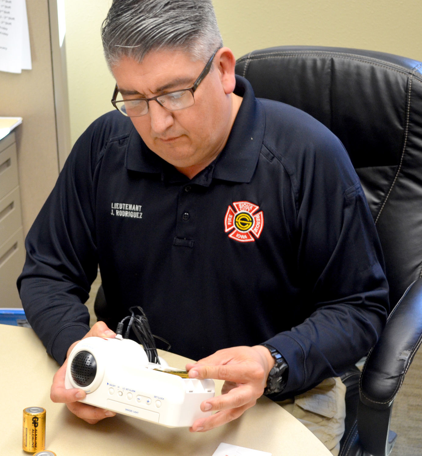 Joe Rodriguez hearing impaired smoke alarm